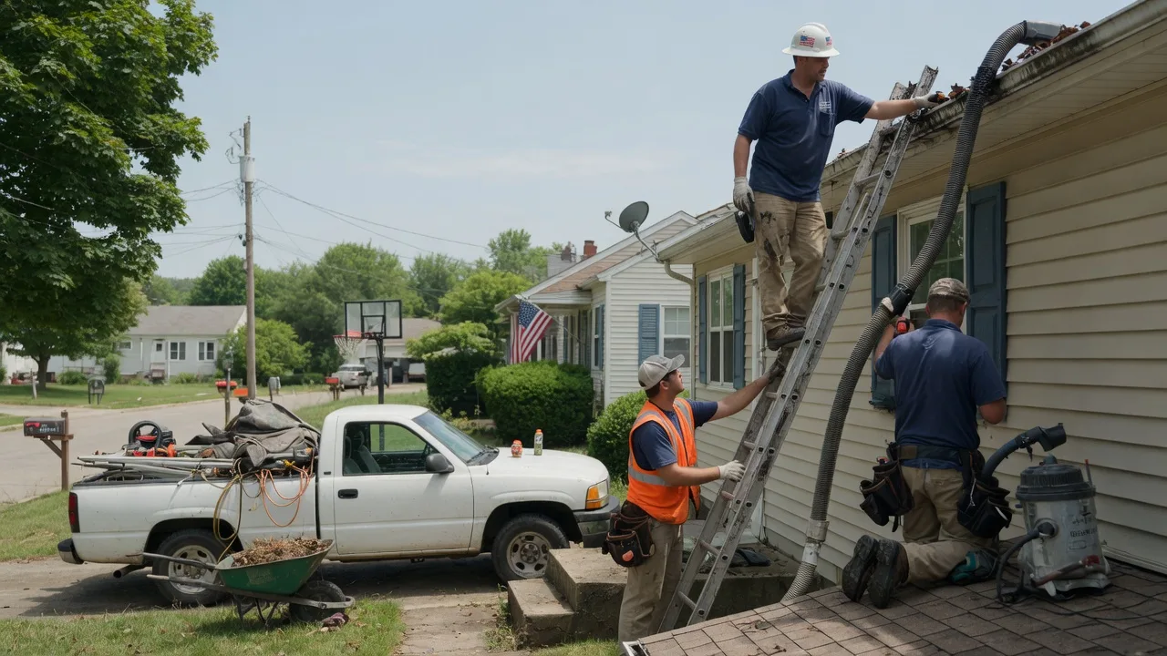 Gutter Installation in Rice, TX near me